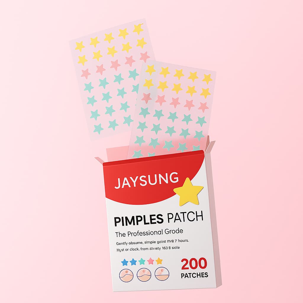 Patch Anti-Bouton – 200 Étoiles pour une Peau Parfaite