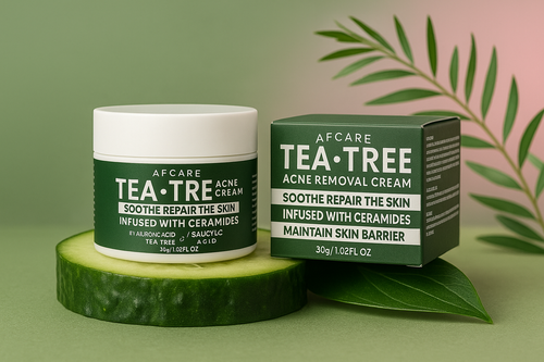Crème Anti-Imperfections au Tea Tree – Hydratation & Réparation