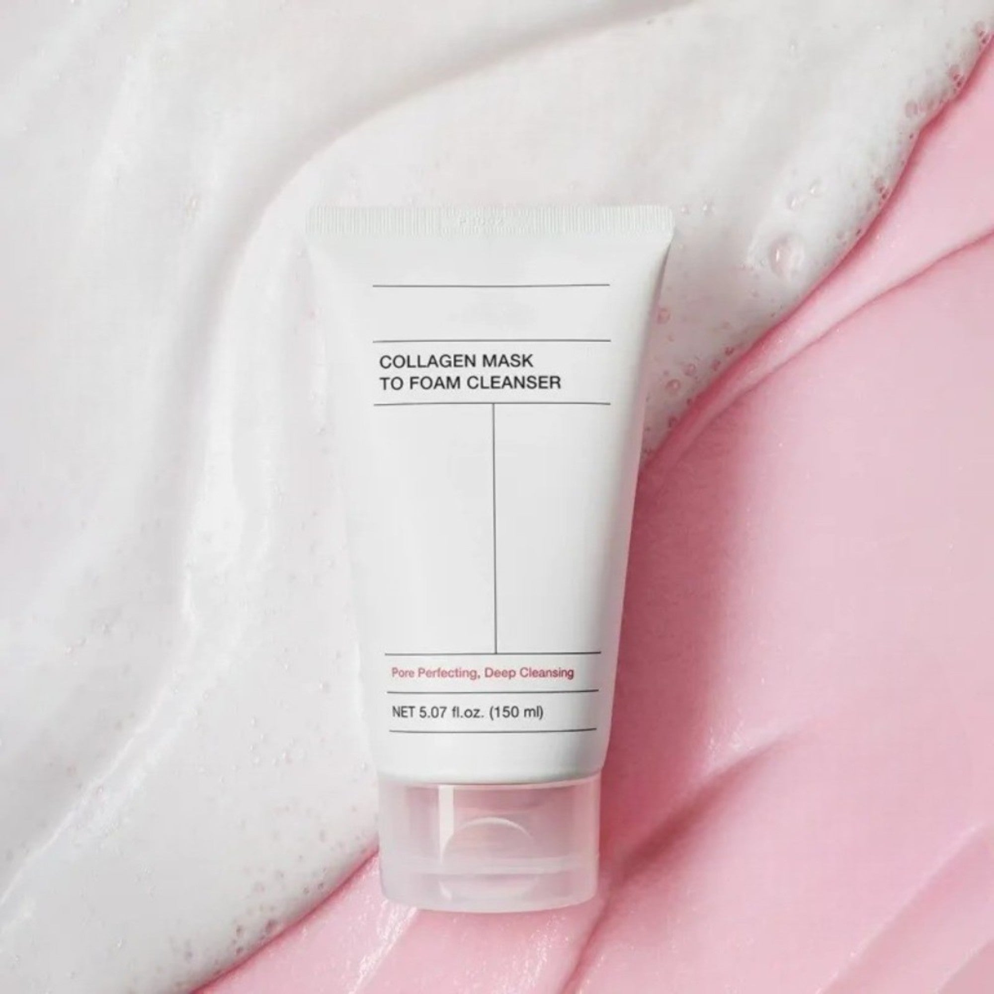 Masque au Collagène Moussant – Nettoyage & Hydratation